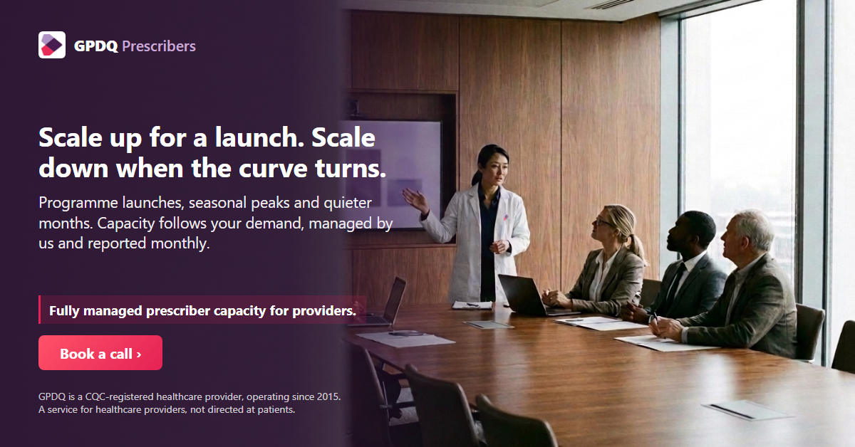 Scale up for a launch. Scale down when the curve turns. Programme launches, seasonal peaks and quieter months. Capacity follows your demand, managed by us and reported monthly.